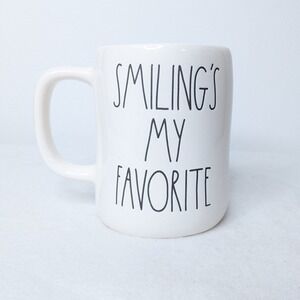 Rae Dunn Magenta Elf Movie Character Ceramic Double‎ Sided Mug White